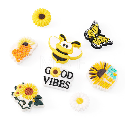 DIY Sunflower Beads Findings Kits DIY-TA0014-81-1