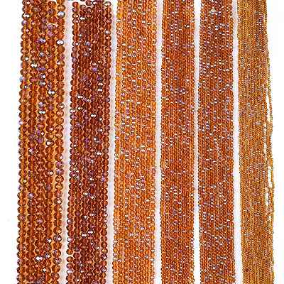 Electroplate Glass Beads Strands EGLA-A044-T3mm-L04-1