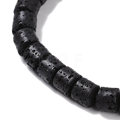 Natural Lava Rock Beads Strands G-A234-E02-02-1