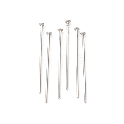 Tarnish Resistant 304 Stainless Steel Flat Head Pins STAS-D448-C-13P-1