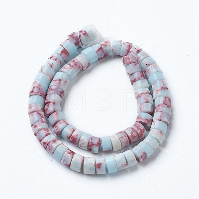 Synthetic Imperial Jasper Beads Strands G-F592-02-1