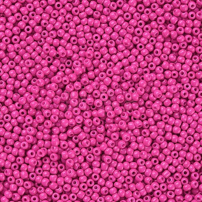 11/0 Grade A Baking Paint Glass Seed Beads X-SEED-N001-A-1043-1