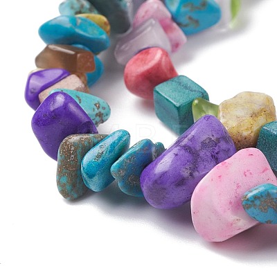 Synthetic Turquoise Beads Strands G-P332-24C-1