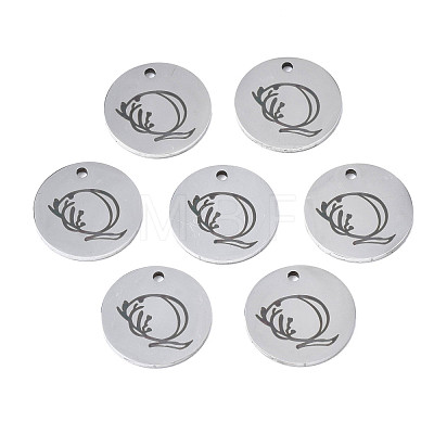 Non-Tarnish 304 Stainless Steel Charms STAS-T059-26P-Q-1