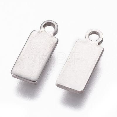201 Stainless Steel Charms STAS-L234-076P-1