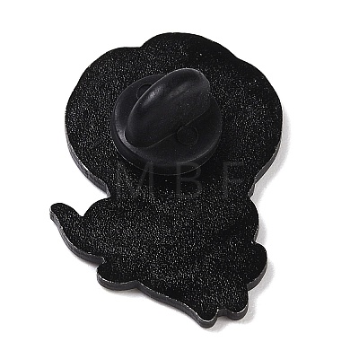 Cartoon Black Aolly Brooches JEWB-U005-03B-1