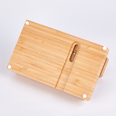 Wood Desktop Stand AJEW-WH0176-21-1