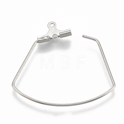 304 Stainless Steel Wire Pendants STAS-S103-03-1