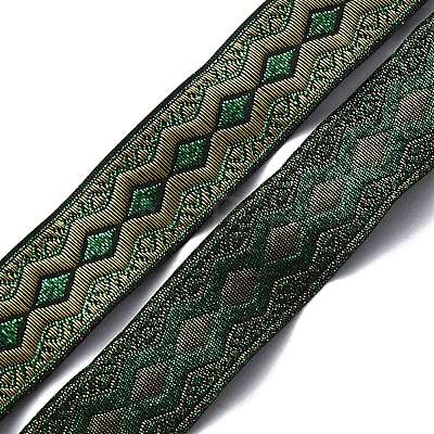 Ethnic Style Polyester Ribbon OCOR-WH0047-37B-1