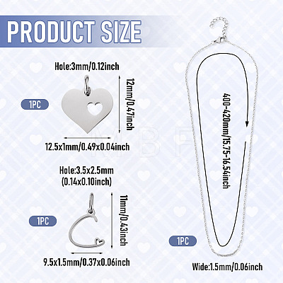 DIY Necklaces Making Kits DIY-TA0015-73C-1