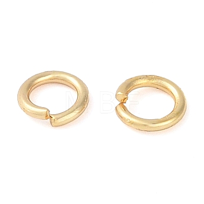 Brass Jump Rings KK-N254-45A-G-1