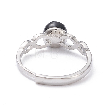 (Jewelry Parties Factory Sale)Adjustable Brass Finger Rings RJEW-K231-A04-1