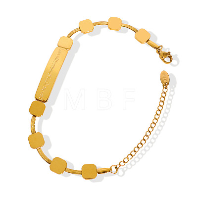 304 Stainless Steel Snake Chains Bracelets WGDD3E4-02-1