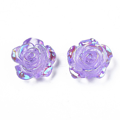 Transparent Resin Cabochons LS-CRES-N030-001B-01-1
