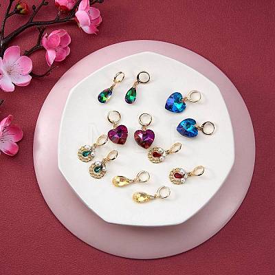 DIY Geometry Drop Earring Making Kits DIY-SZ0007-90-1