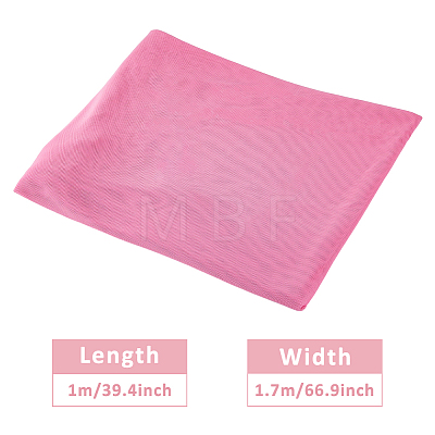 Polyester Elastic Mesh Fabric DIY-WH0496-31C-1