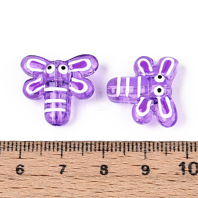 Handmade Lampwork Enamel Beads LAMP-T023-26G-1