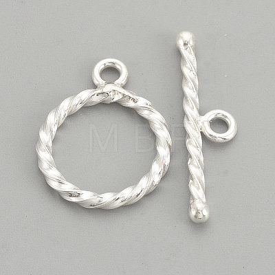 Sterling Silver Toggle Clasps STER-S002-62-1