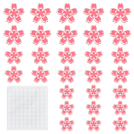 1Set Acrylic Cabochons MACR-BC0001-16-1