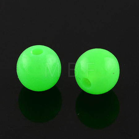 Fluorescence Acrylic Beads MACR-R517-16mm-07-1