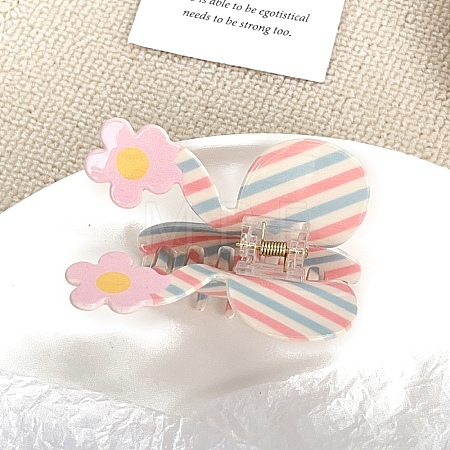Acrylic Claw Hair Clips PW-WGE5045-04-1