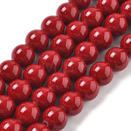 Synthetic Turquoise Beads Strands G-A255-A04-01A-1
