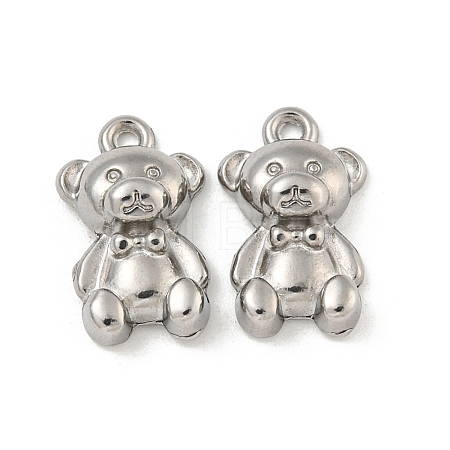 Non-Tarnish 304 Stainless Steel Charms STAS-N103-115P-1
