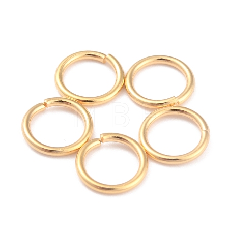Rack Plating Brass Open Jump Rings KK-O139-18Q-G-1