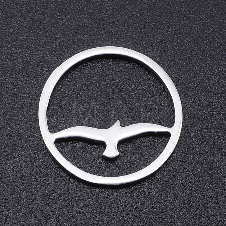 Tarnish Resistant 201 Stainless Steel Links Rings STAS-N090-JN841-1-1