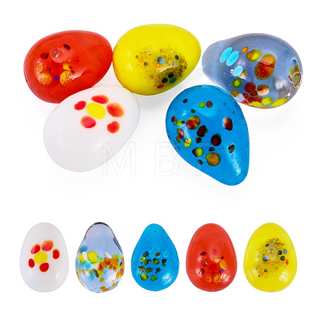 Mixed Styles Glass Beads GLAA-TAC0001-33-1