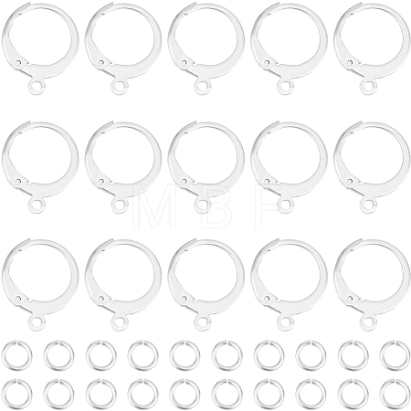 20Pcs 304 Stainless Steel Leverback Earring Findings DIY-BBC0001-83-1