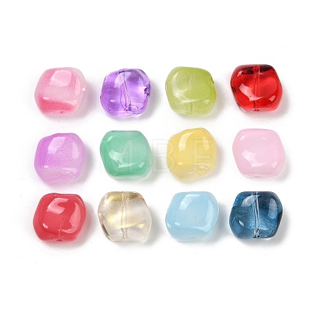 Transparent Glass Beads DGLA-E004-08A-1