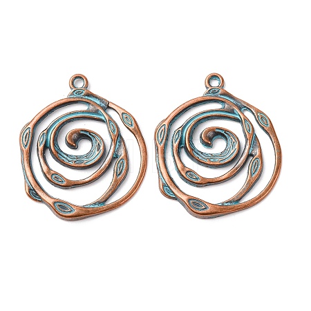Tibetan Style Alloy Pendants X-FIND-B055-02M-1
