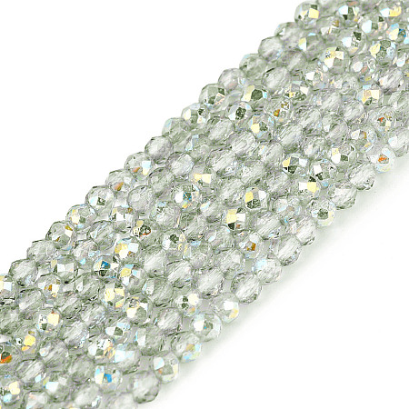 Transparent Glass Beads Strands LS-EGLA-N028-01A-A02-1