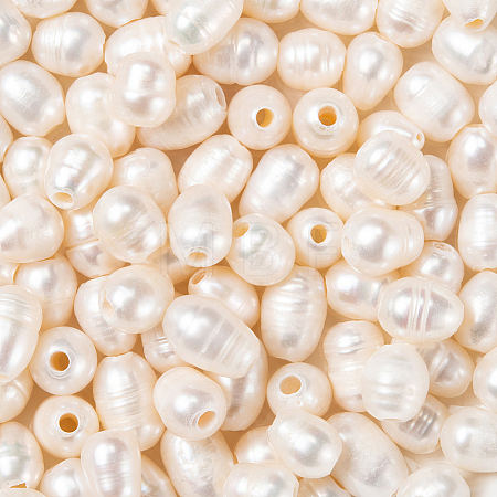 50Pcs Large Hole Pearl Beads PEAR-LT0001-09A-1
