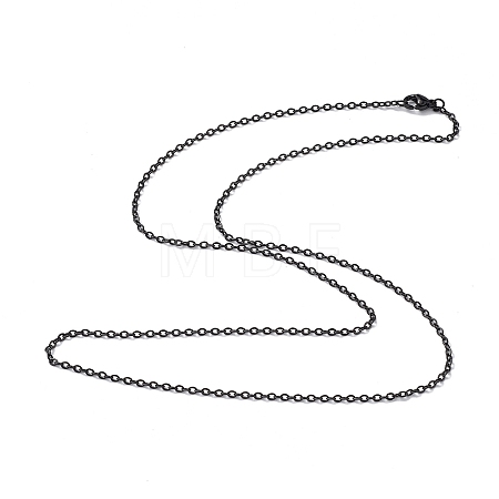 304 Stainless Steel Cable Chain Necklace for Men Women NJEW-K245-024E-1