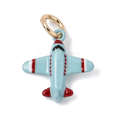 Printed Brass Pendants KK-CBAB1CA-14G-1