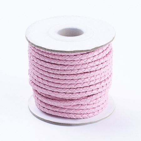 Round Braided Cowhide Cords WL-L009-01P-1