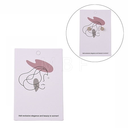 Cardboard Jewelry Display Cards X-CDIS-H002-01A-01-1