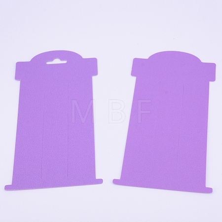 Hair Clip Display Cards DIY-WH0167-86R-1