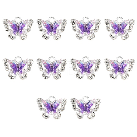 10Pcs Alloy Pendants FIND-YW0009-29F-1