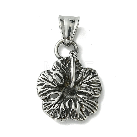 304 Stainless Steel Pendants STAS-C099-03AS-1