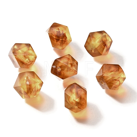 Acrylic Beads OACR-A036-01B-1