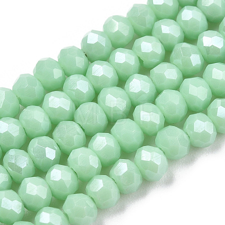 Electroplate Glass Beads Strands LS-EGLA-A034-P3mm-A20-1