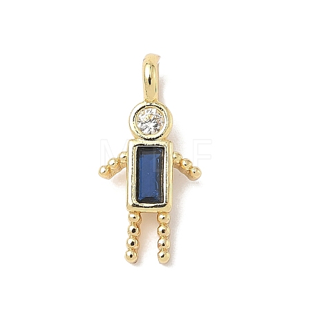 Brass Micro Pave Cubic Zirconia Pendants LS-ZIRC-I356-17G-A03-1
