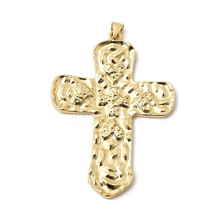 Brass Big Pendants KK-H267-044B-G-1