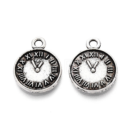 Tibetan Style Alloy Pendants TIBEP-T053-15AS-1