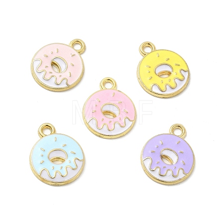 Alloy Enamel Pendants ENAM-J650-08G-1