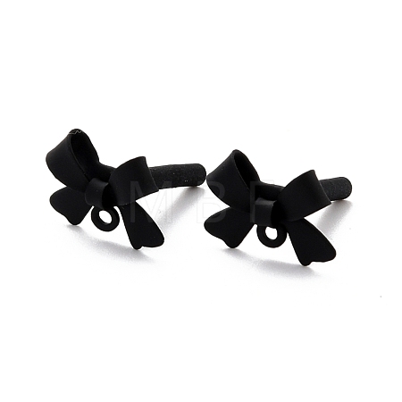 Alloy Stud Earring Findings EJEW-J102-08G-1