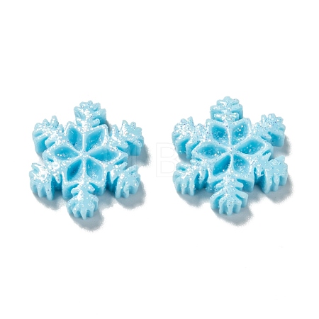 Opaque Resin Cabochons X-CRES-P016-B01-1